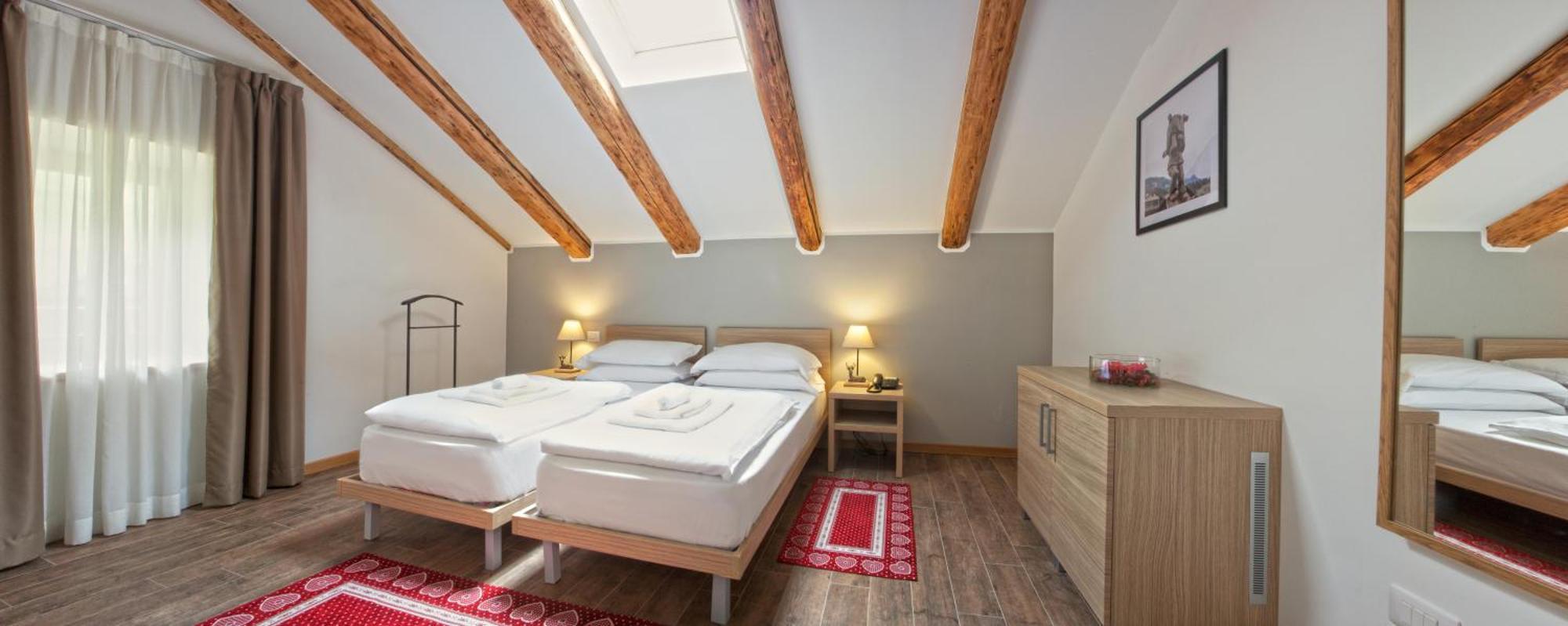Residence Cavanis Wellness & Spa Sappada Rom bilde